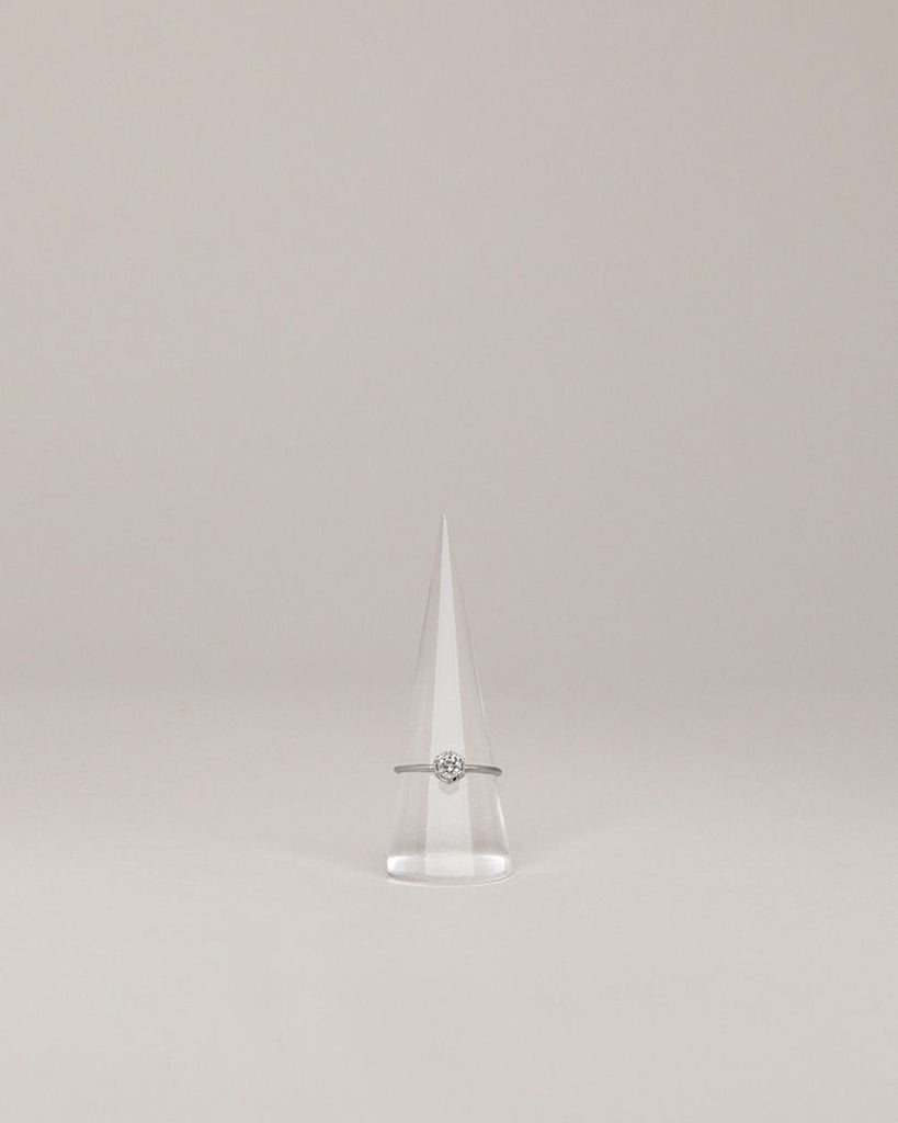 Platinum Diamond Soliatire Ring