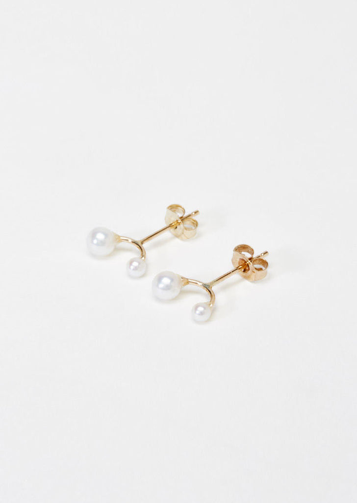 Twin Pearl Studs