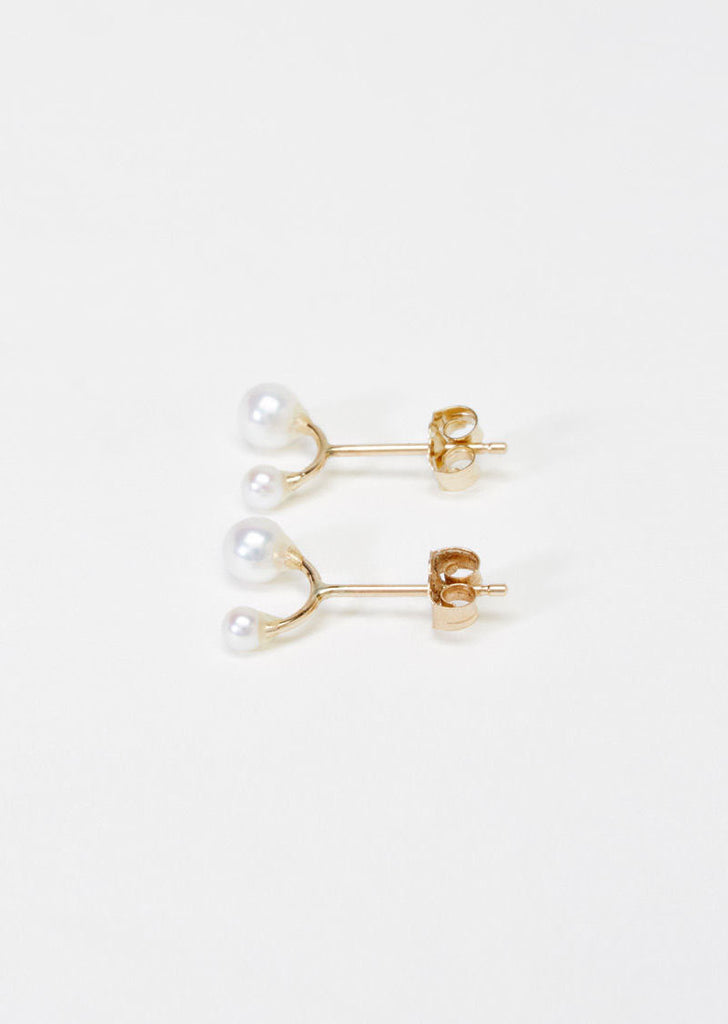 Twin Pearl Studs