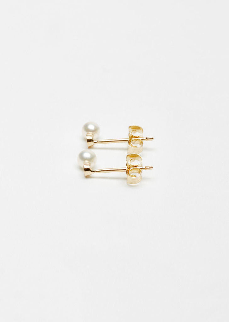 Diamond Pearl Studs