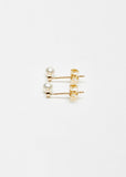 Diamond Pearl Studs