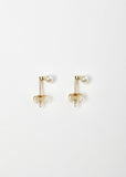 Diamond Pearl Studs