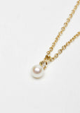 Diamond Pearl Necklace