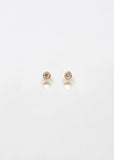 Diamond Pearl Studs