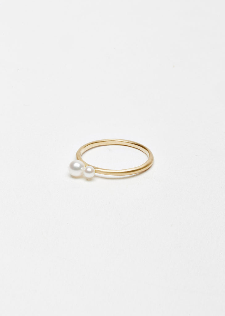 Joined Pearl Ring