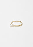 Joined Pearl Ring