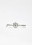 Hexagon Diamond Ring