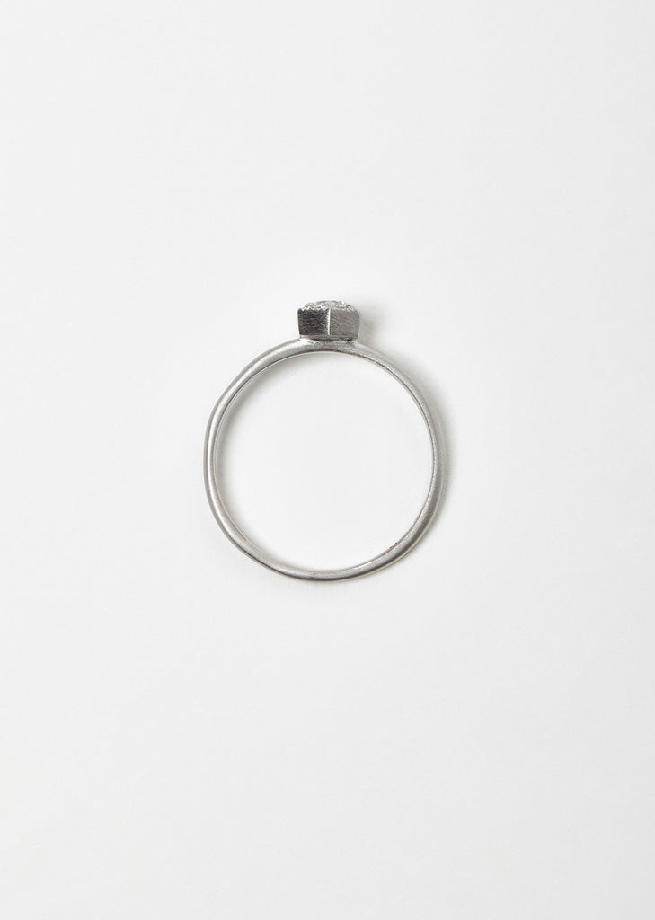 Hexagon Diamond Ring