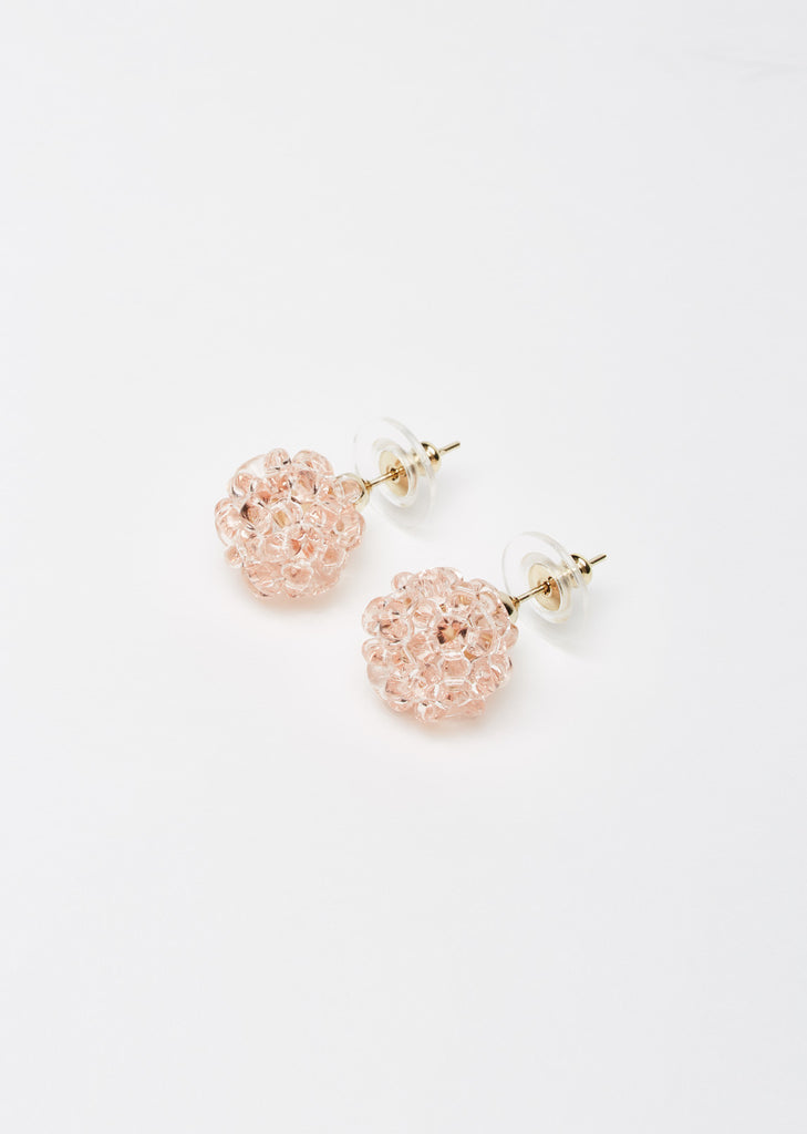 Raspberry Stud Earrings