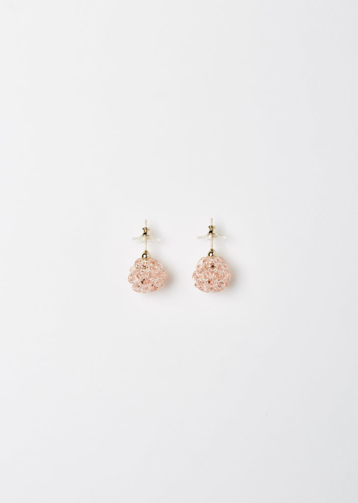 Raspberry Stud Earrings