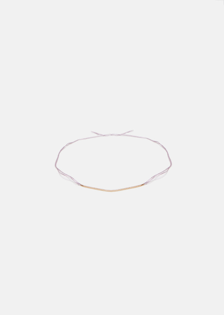 Gold Filled Box Chain Wish Bracelet