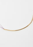 Gold Filled Box Chain Wish Bracelet