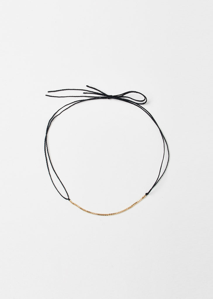 Gold Filled Box Chain Wish Bracelet