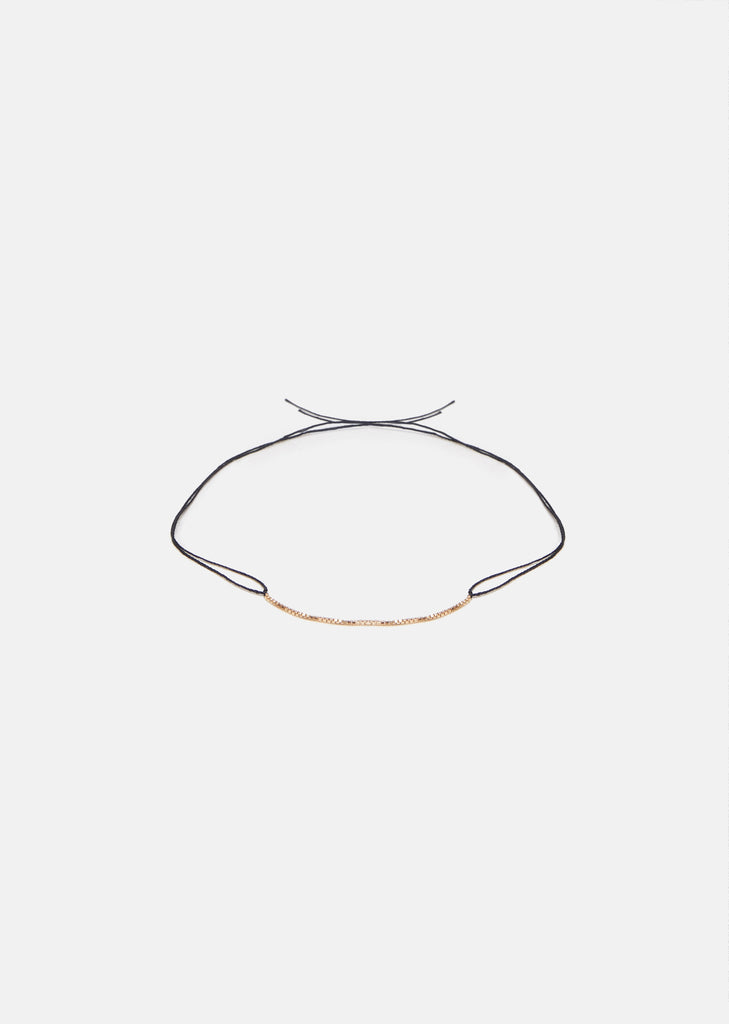 Gold Filled Box Chain Wish Bracelet