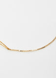 Gold Filled Box Chain Wish Bracelet