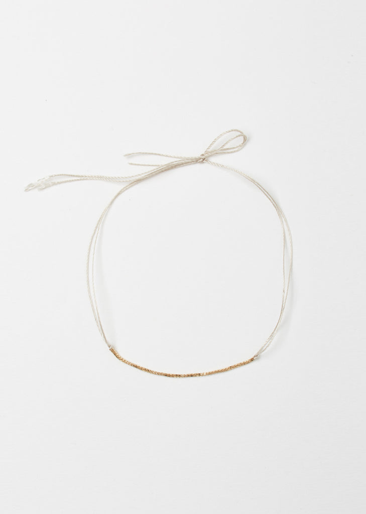 Gold Filled Box Chain Wish Bracelet