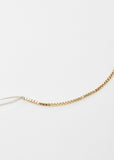 Gold Filled Box Chain Wish Bracelet
