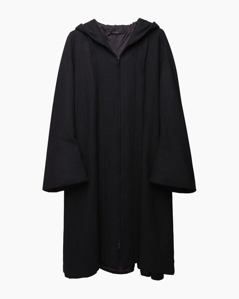 Jimmy Hourihan Capeブラックウォッチ ベルベット マントコート YohjiYamamotoFurashiDressCoat_