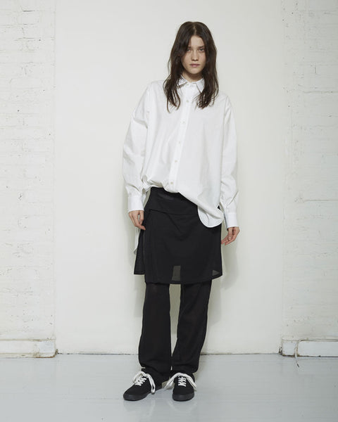 Layered meloi skirt pants