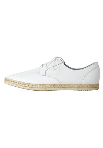 Leather Espadrille