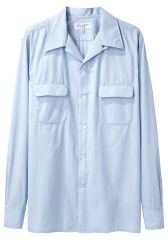 Notched Collar Shirt