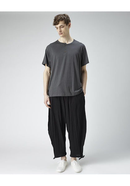 Short Sleeve Henley – La Garçonne