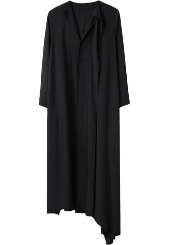 Asymmetry Shirt Dress