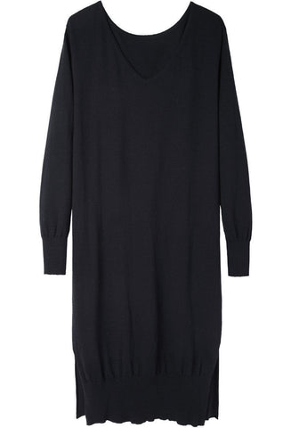 Fine Knit Pullover Dress