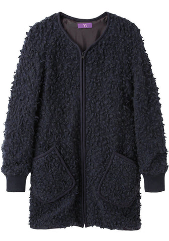 Furry Wool Jacket
