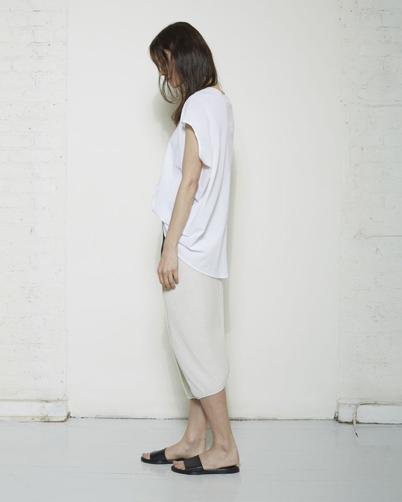 Lisse Pleated Wrap Skirt