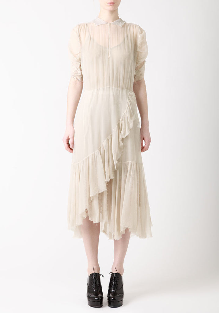 Pleated Spangle Dress