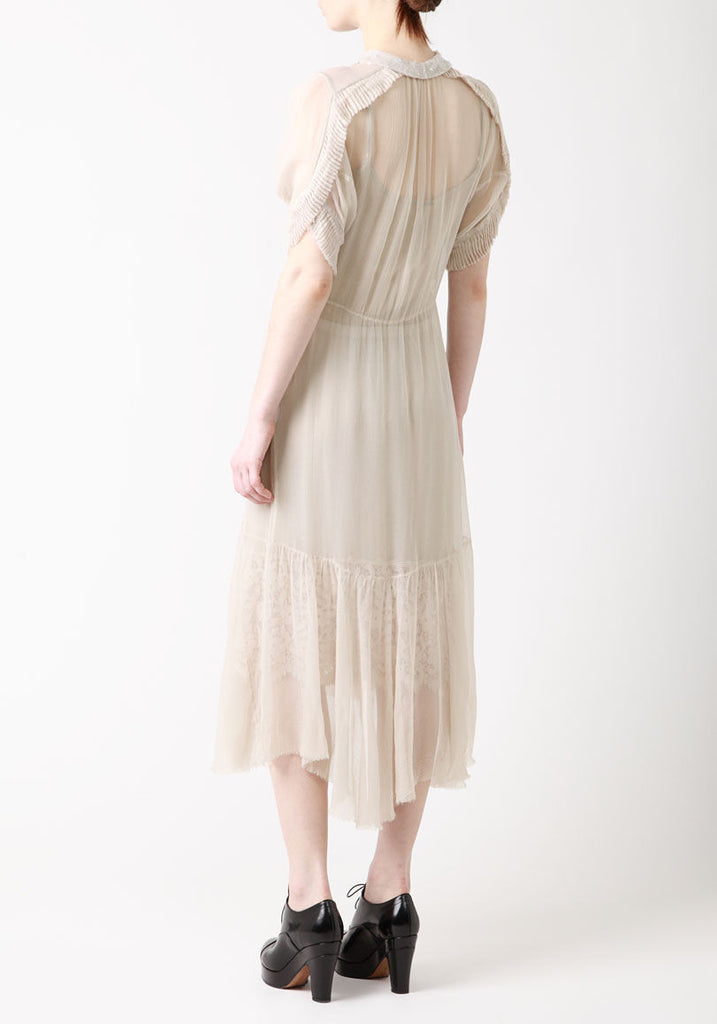 Pleated Spangle Dress