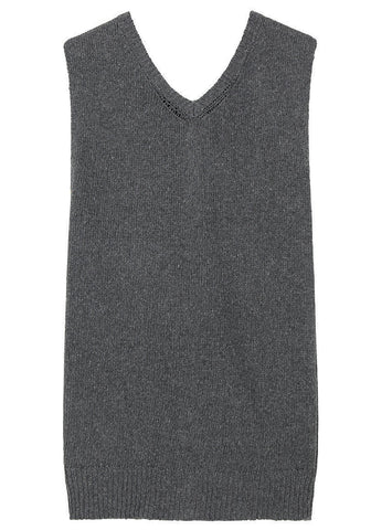 Sleeveless Knit Tunic