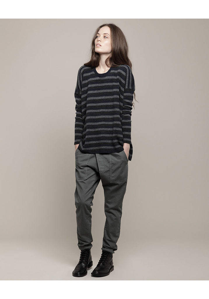 Striped Crewneck Sweater