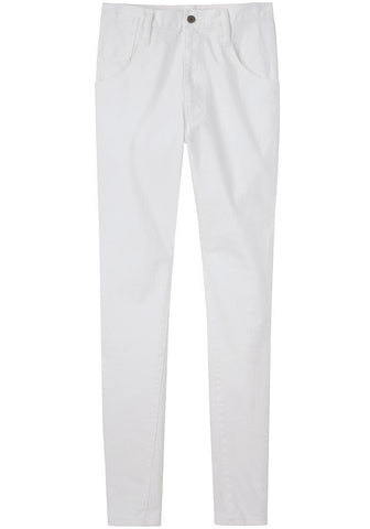 White Denim Pant