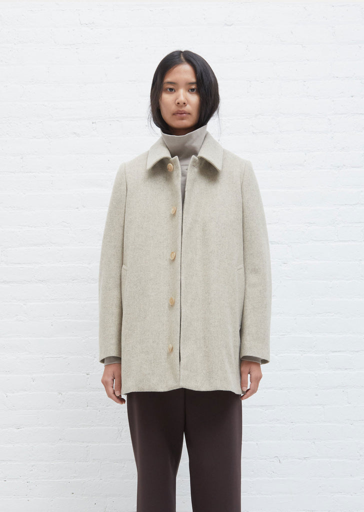 Shetland Wool Half Coat