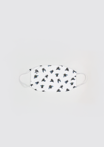 Bee Mask — White