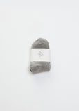 Buckle Over-Ankle Socks — Grey Melange