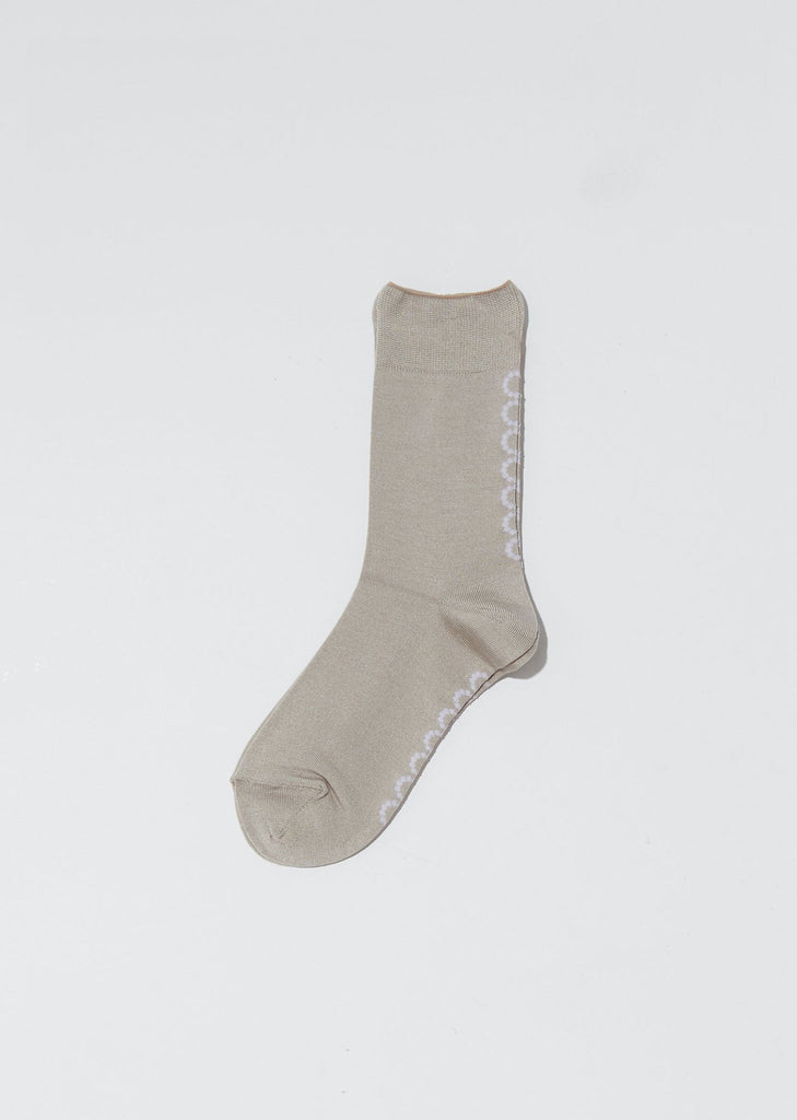Tambourine Socks — Beige