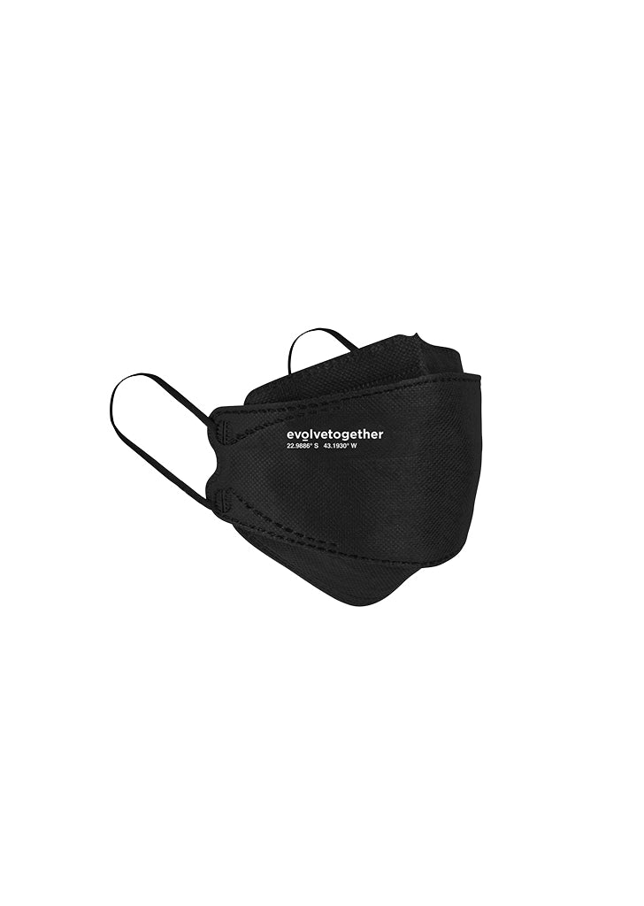 KN95 Masks Pack of 5 — Black