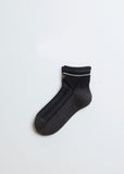 Compression Cotton Socks — Black