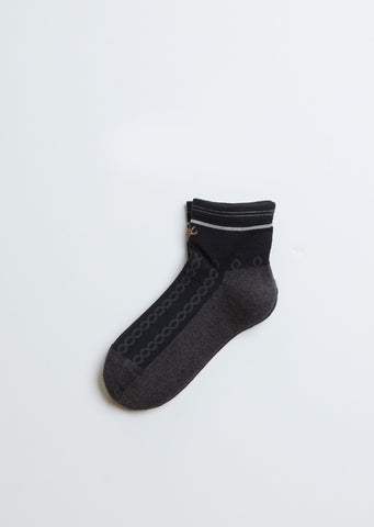Compression Cotton Socks — Black