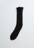 Lattice Lace Socks — Black
