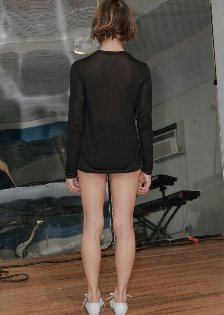 Bamboo Jersey Long Sleeve Tee
