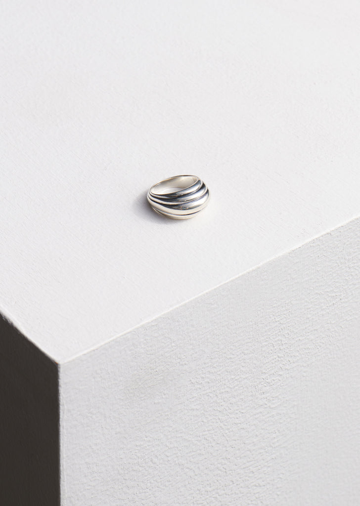 Blondeau Pinky Ring — Silver