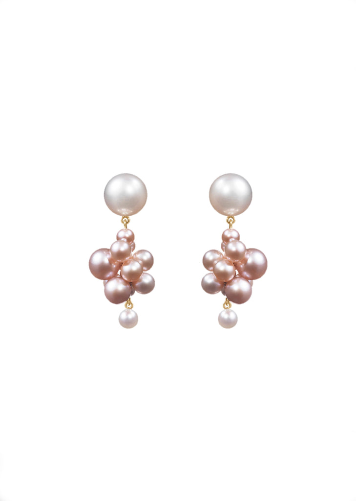 Botticelli Rose Earrings