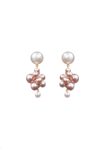Botticelli Rose Earrings