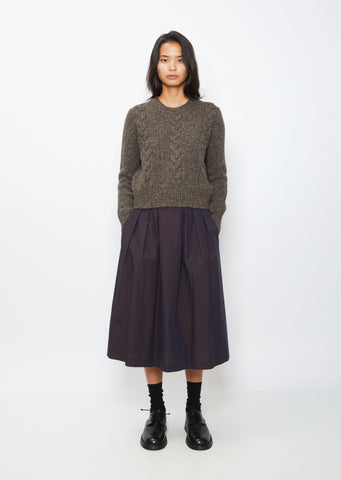 Soft Cable Knit Sweater