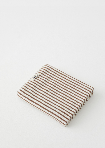 Striped Terry Bath Towel — Kodiak Stripes