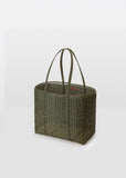 Medium Basket Tote Bag — Cactus